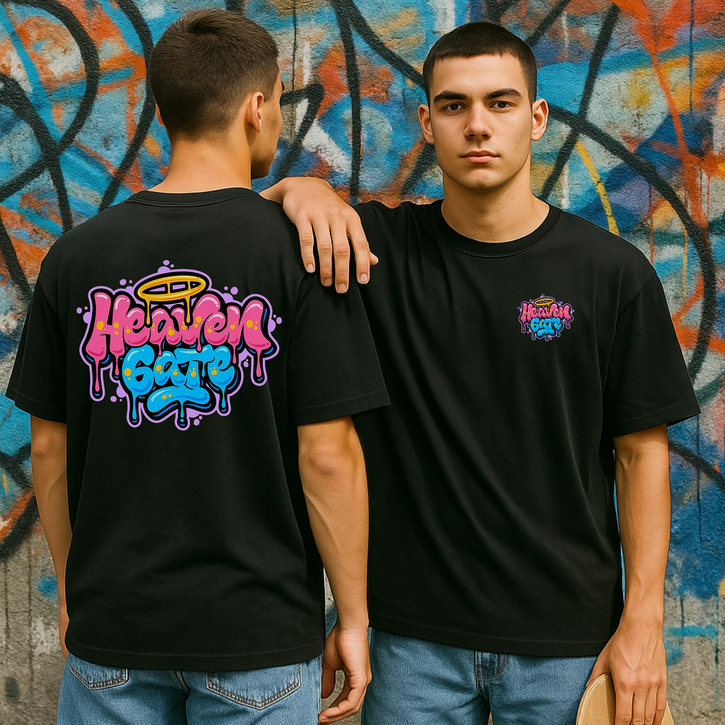 SK T-Shirt Streetwear Heaven Gate