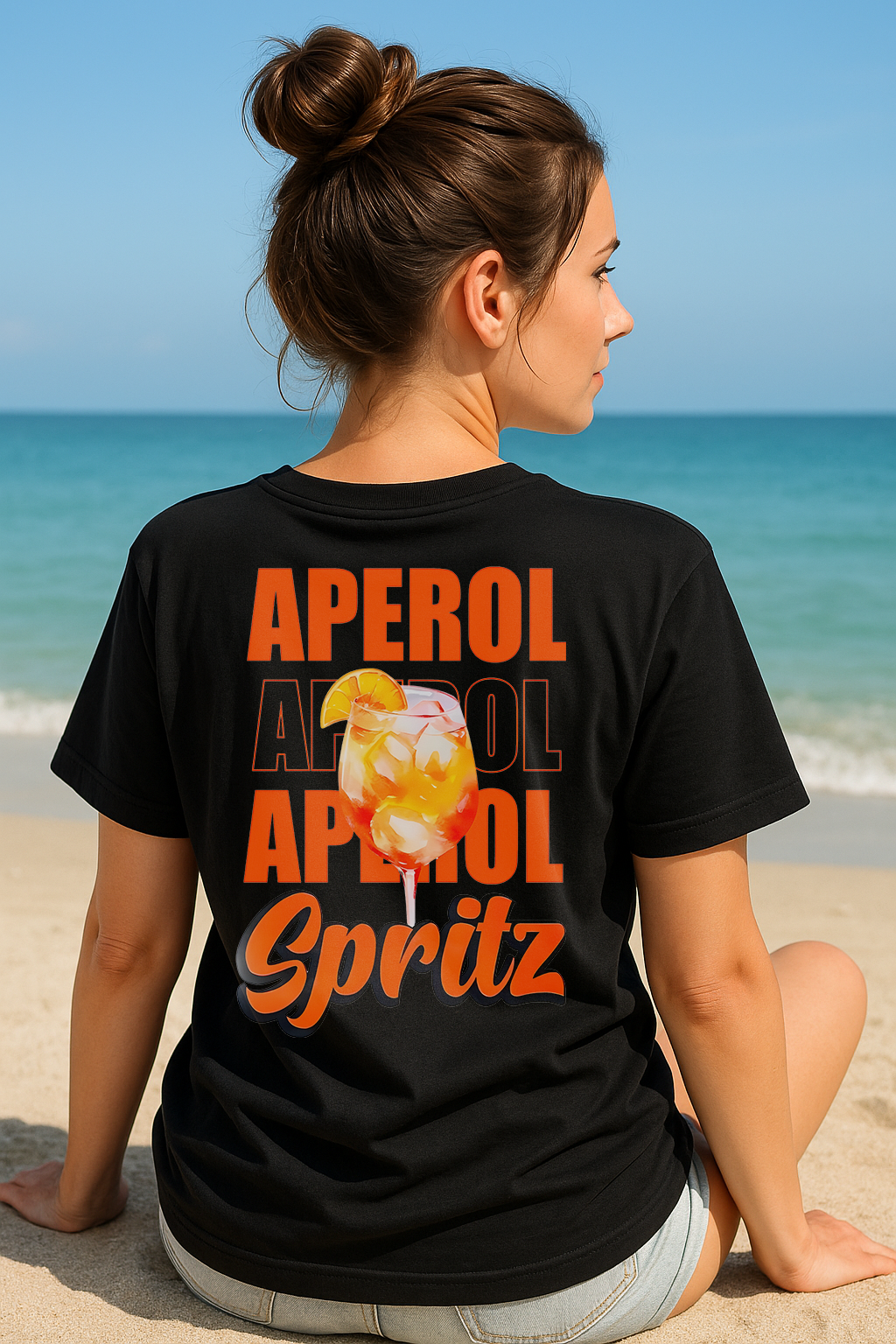 SK T-Shirt Summer Aperol Sprits