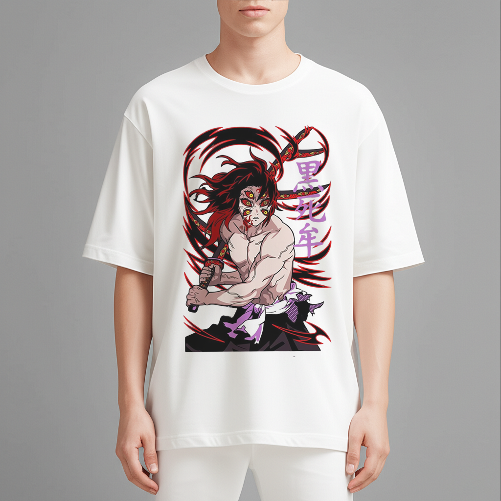 SK T-Shirt Demon Slayer Kokushibo