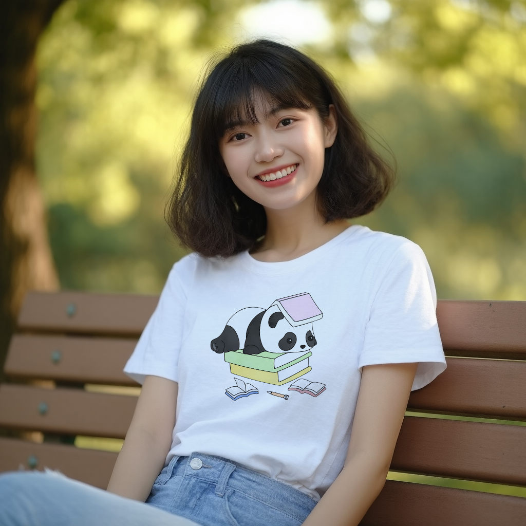 SK T-Shirt Lazy Panda