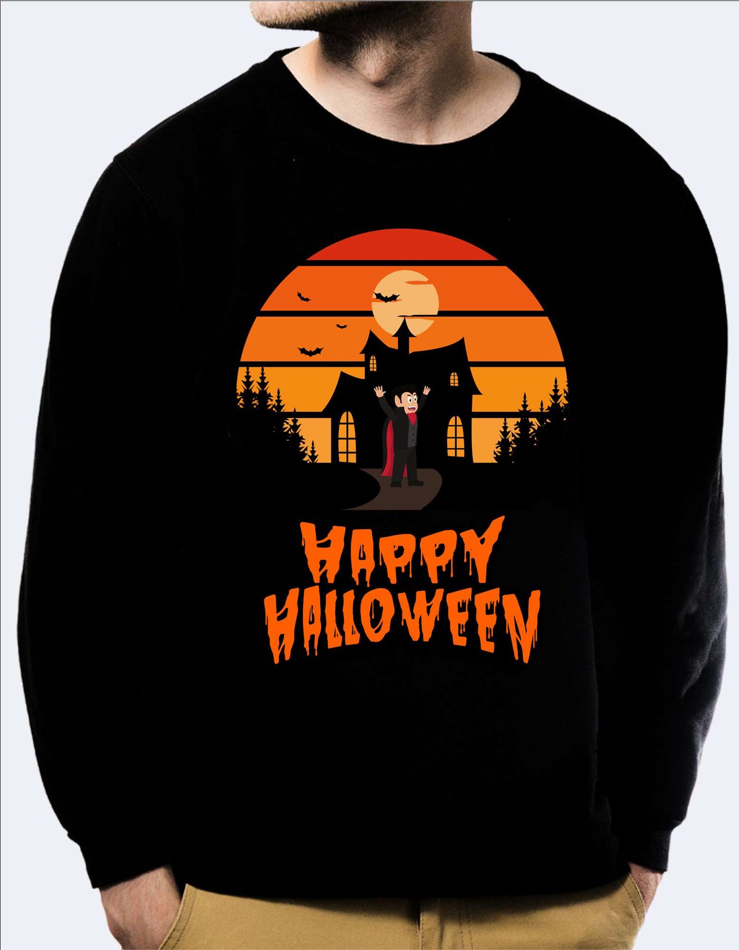 SK Sweatshirt Cute Vampire