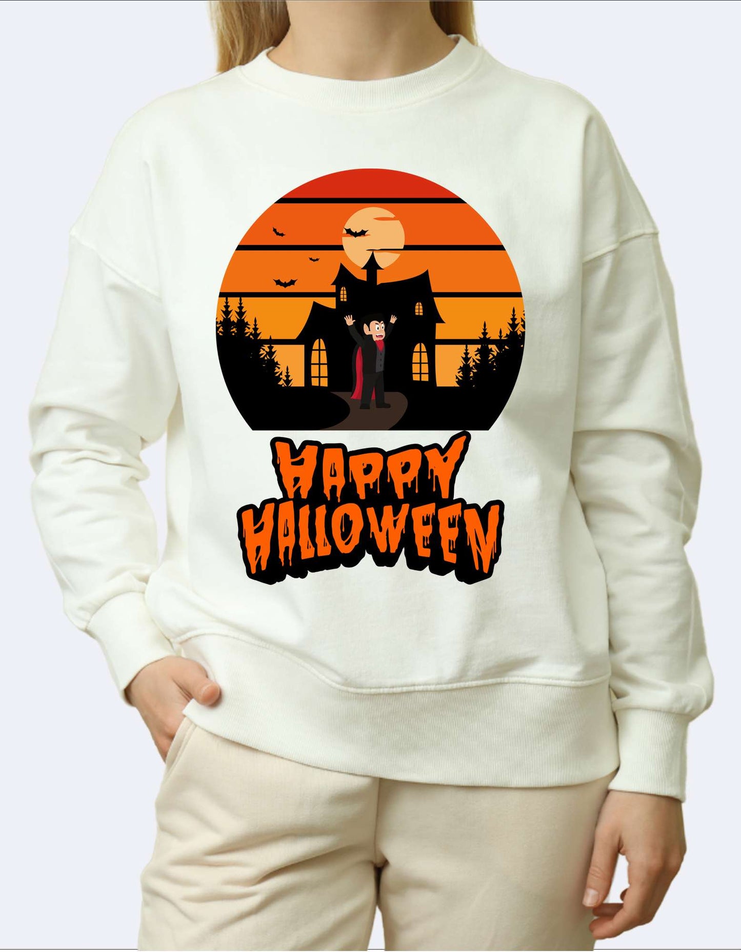 SK Sweatshirt Cute Vampire