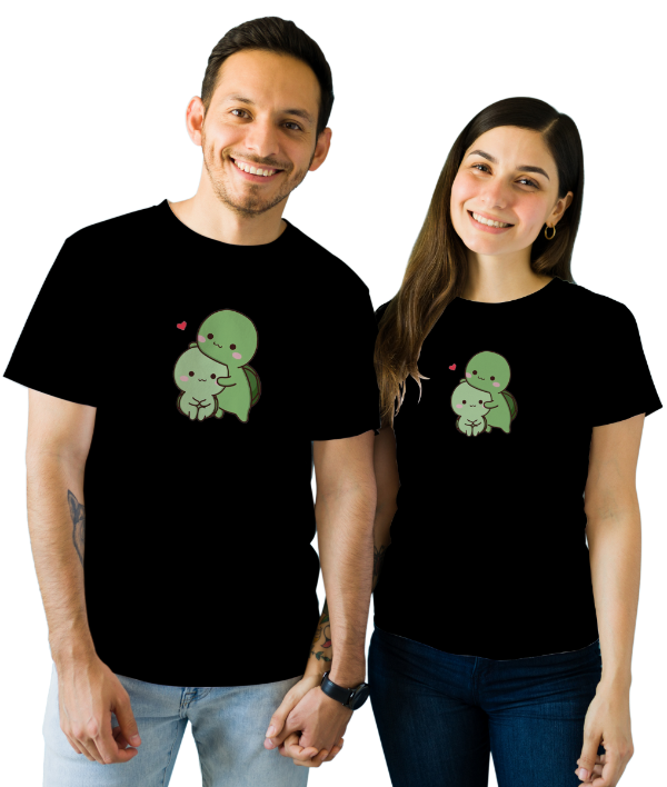 SK T-Shirt Couple Turtle