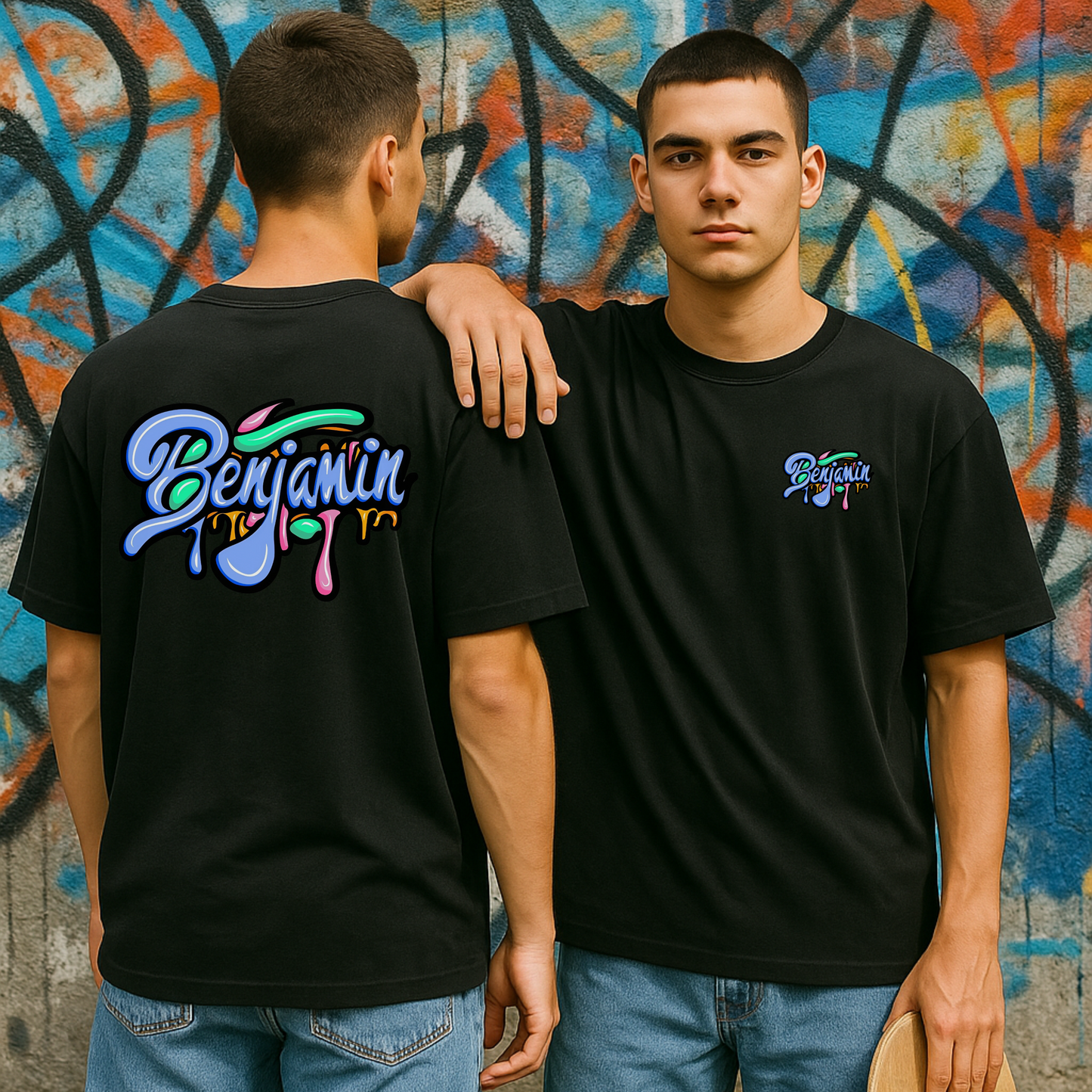 SK T-Shirt Streetwear Benjamin