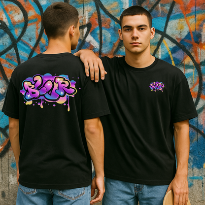 SK T-Shirt Streetwear Blur