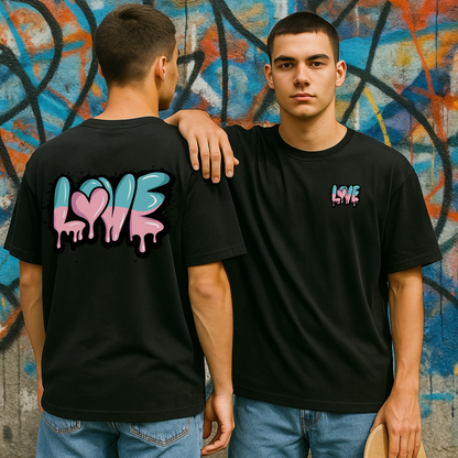 SK T-Shirt Streetwear Love