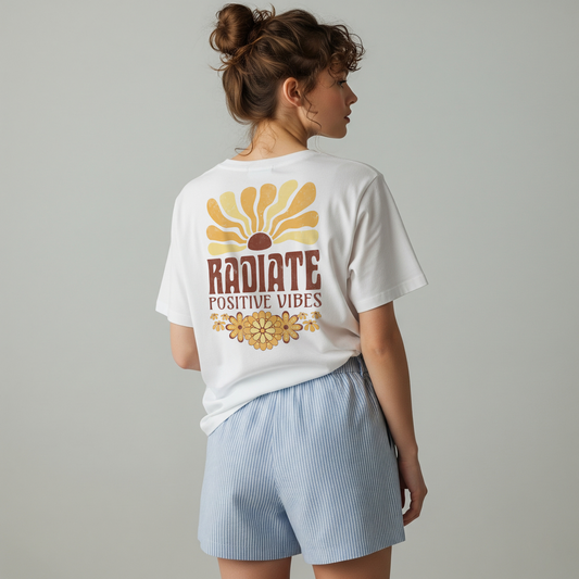 SK T-Shirt Summer Radiate Positive Vibes