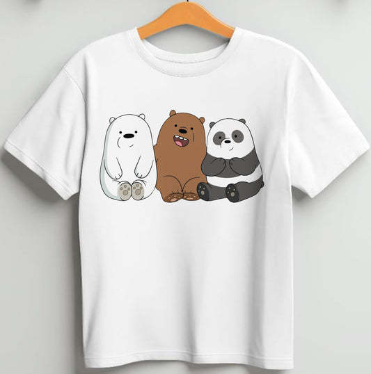 SK T-Shirt Bare Bear Cheerful