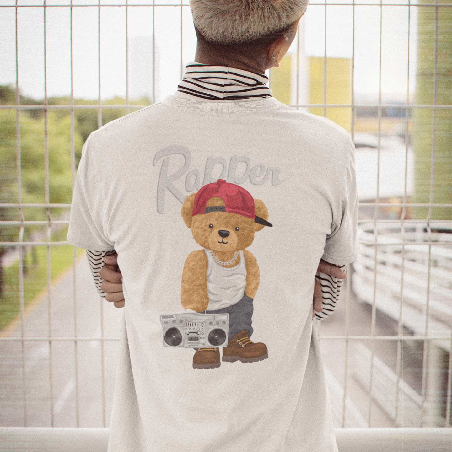 SK T-Shirt Bear Rapper