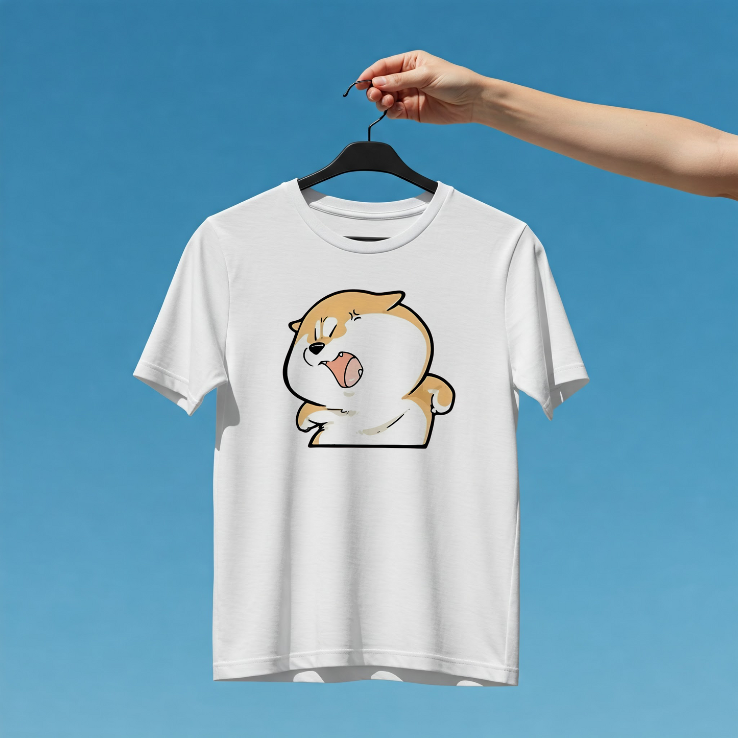SK T-Shirt Sleepy Rage Corgi