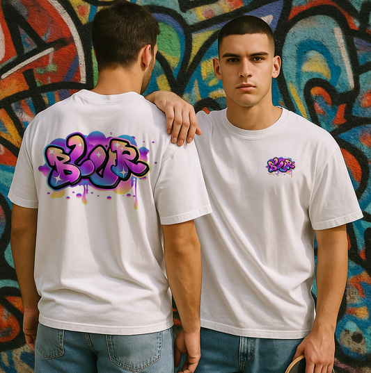 SK T-Shirt Streetwear Blur