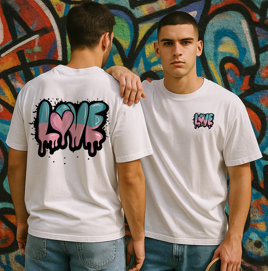 SK T-Shirt Streetwear Love