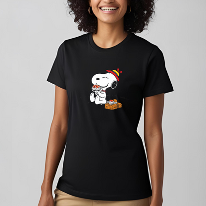SK T-Shirt Snoopy Sushi