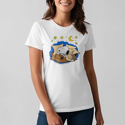 SK T-Shirt Snoopy Sleeping