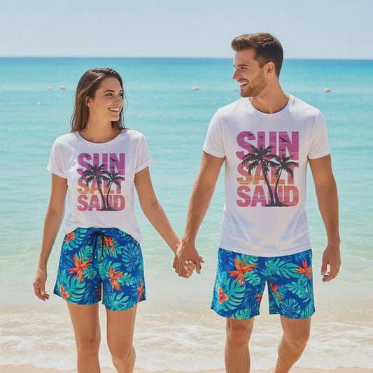 Video SK T-Shirt Summer Sun Salt Sand